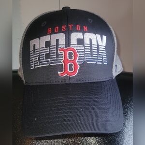 Boston Red Sox Black And Grey Baseball  Hat